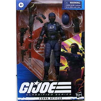 HASBRO G.I.JOE 6インチアクションフィギュア CLASSIFIED SERIES COBRA OFFICER