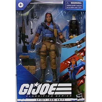 パッケージ破れ特価 HASBRO G.I.JOE 6インチアクションフィギュア CLASSIFIED SERIES SPIRIT IRON-KNIFE