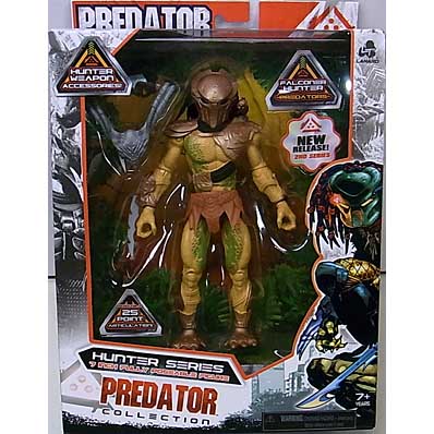 LANARD TOYS PREDATOR COLLECTION HUNTER SERIES 7インチアクションフィギュア 2ND SERIES FALCONER HUNTER PREDATOR