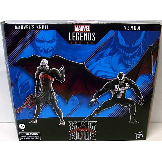 HASBRO MARVEL LEGENDS 2022 KING IN BLACK MARVEL'S KNULL & VENOM 2PACK