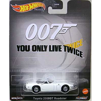 MATTEL HOT WHEELS 1/64スケール 2023 REPLICA ENTERTAINMENT 007 YOU ONLY LIVE TWICE TOYOTA 2000GT ROADSTER [国内版]