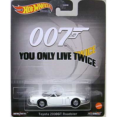 MATTEL HOT WHEELS 1/64スケール 2023 REPLICA ENTERTAINMENT 007 YOU ONLY LIVE TWICE TOYOTA 2000GT ROADSTER [国内版]