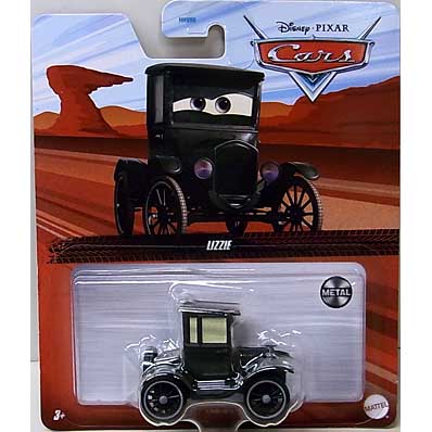 台紙傷み特価 MATTEL CARS 2022 シングル LIZZIE