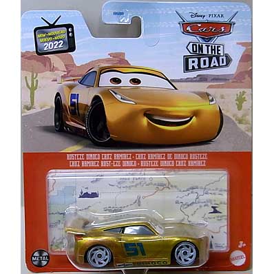 MATTEL CARS ON THE ROAD シングル RUSTEZE DINOCO CRUZ RAMIREZ