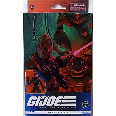 HASBRO G.I.JOE 6インチアクションフィギュア CLASSIFIED SERIES CRIMSON B.A.T.