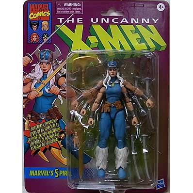 HASBRO MARVEL LEGENDS 2022 RETRO 6-INCH COLLECTION THE UNCANNY X-MEN MARVEL'S SPIRAL