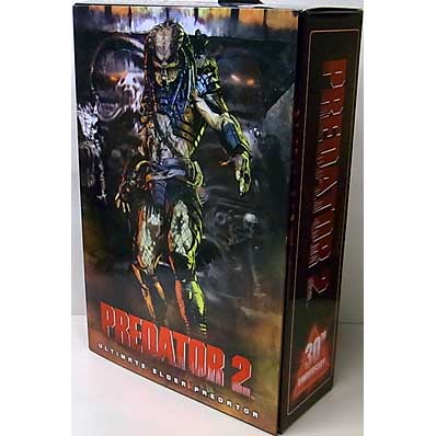 パッケージ傷み特価 NECA PREDATOR 2 7インチアクションフィギュア ULTIMATE ELDER PREDATOR