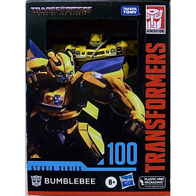 パッケージ破れ特価 HASBRO TRANSFORMERS STUDIO SERIES DELUXE CLASS BUMBLEBEE #100