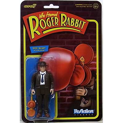 SUPER 7 REACTION FIGURES 3.75インチアクションフィギュア WHO FRAMED ROGER RABBIT WAVE 2 EDDIE VALIANT