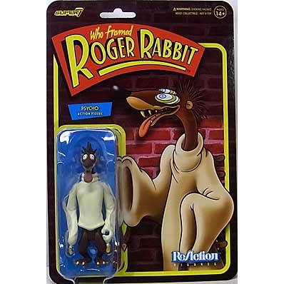 SUPER 7 REACTION FIGURES 3.75インチアクションフィギュア WHO FRAMED ROGER RABBIT WAVE 2 PSYCHO