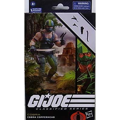 HASBRO G.I.JOE 6インチアクションフィギュア CLASSIFIED SERIES COBRA COPPERHEAD