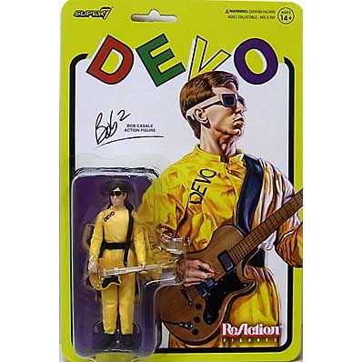 SUPER 7 REACTION FIGURES 3.75インチアクションフィギュア DEVO WAVE 2 BOB 2 [SATISFACTION]