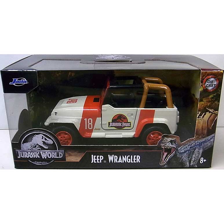 JADA TOYS METALS DIE CAST 1/32スケール JURASSIC WORLD 1992 JEEP WRANGLER [国内版]