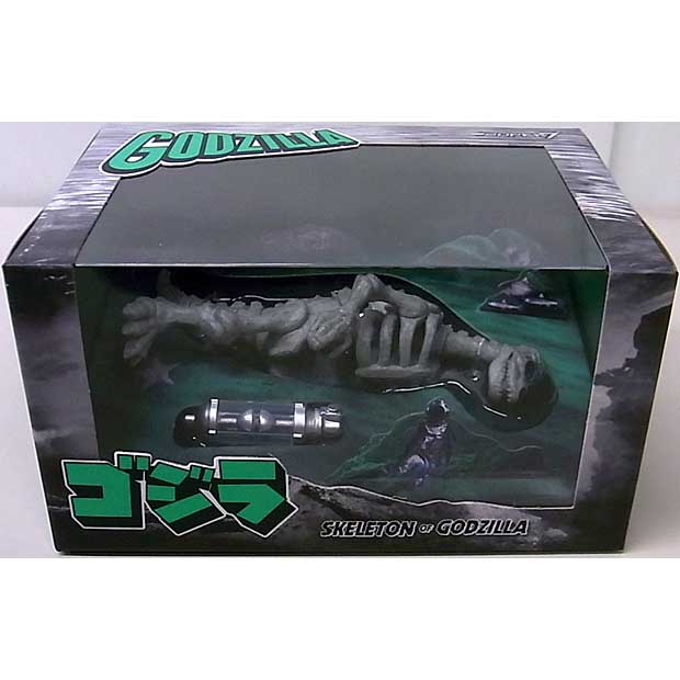 SUPER 7 REACTION FIGURES 3.75インチアクションフィギュア SKELETON OF GODZILLA