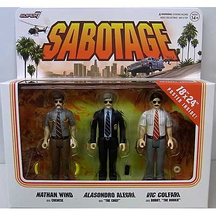 SUPER 7 REACTION FIGURES 3.75インチアクションフィギュア BEASTIE BOYS WAVE 3 SABOTAGE 3PACK