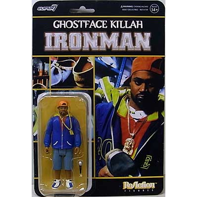 SUPER 7 REACTION FIGURES 3.75インチアクションフィギュア GHOSTFACE KILLAH WAVE 1 GHOSTFACE KILLAH (IRONMAN)