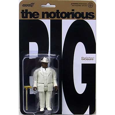 SUPER 7 REACTION FIGURES 3.75インチアクションフィギュア THE NOTORIOUS B.I.G. WAVE 3 BIGGIE IN SUIT