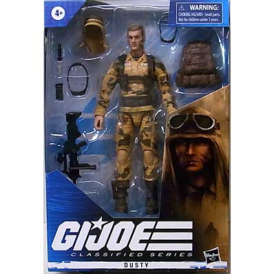 HASBRO G.I.JOE 6インチアクションフィギュア CLASSIFIED SERIES DUSTY