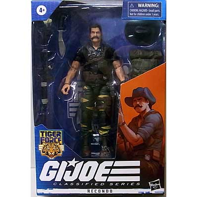 HASBRO G.I.JOE 6インチアクションフィギュア CLASSIFIED SERIES TIGER FORCE RECONDO