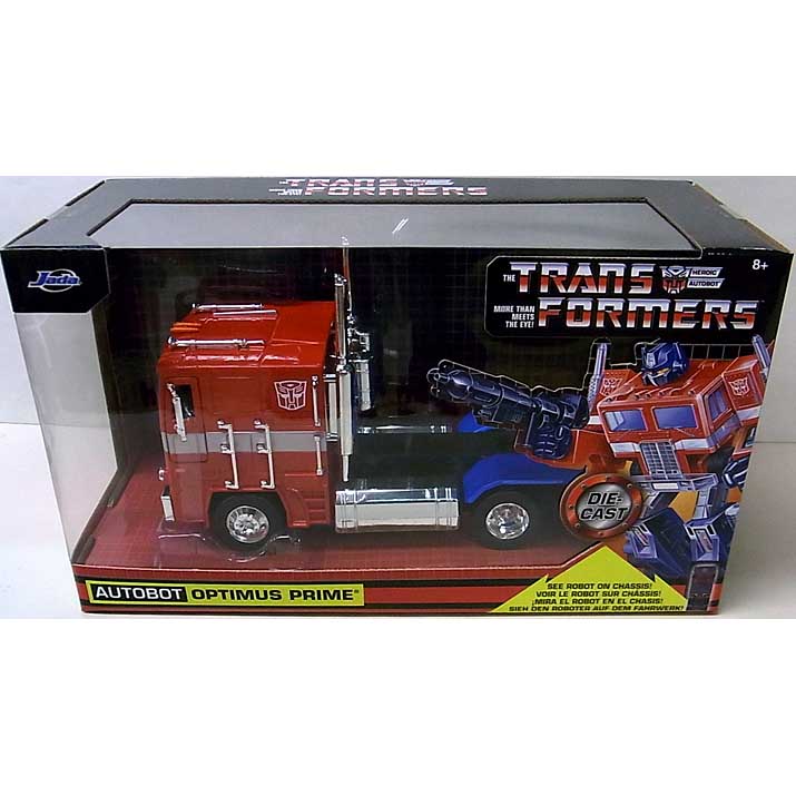 JADA TOYS METALS DIE CAST 1/24スケール TRANSFORMERS G1 AUTOBOT OPTIMUS PRIME