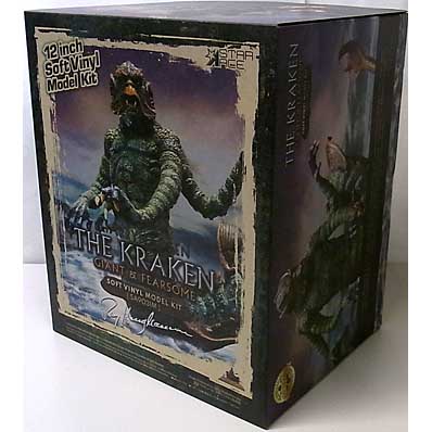 STAR ACE CLASH OF TITANS KRAKEN SOFT VINYL MODEL KIT