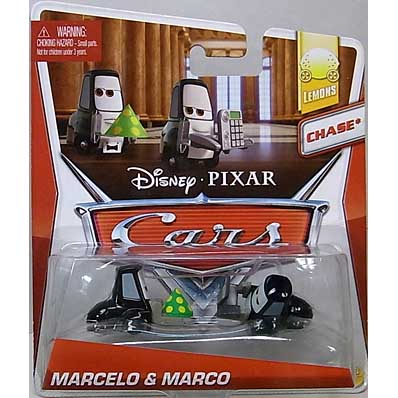 ワケアリ特価 MATTEL CARS 2014 シングル CHASE MARCELO & MACRO