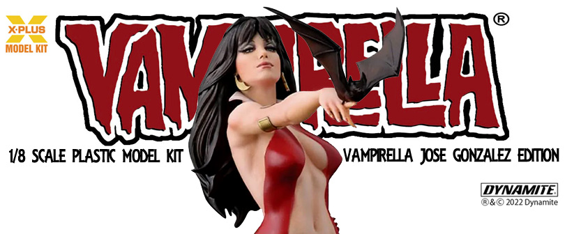 エクスプラス ヴァンピレラ ホセ・ゴンザレス エディション 1/8スケール プラスチック モデルキット