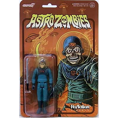 SUPER 7 REACTION FIGURES 3.75インチアクションフィギュア ASTRO ZOMBIES [TEAL / BLUE]