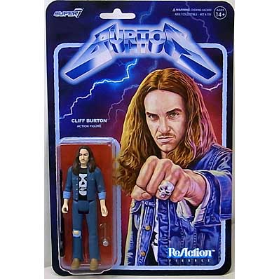 SUPER 7 REACTION FIGURES 3.75インチアクションフィギュア CLIFF BURTON