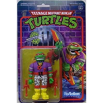 SUPER 7 REACTION FIGURES 3.75インチアクションフィギュア TEENAGE MUTANT NINJA TURTLES WAVE 6 HEAVY METAL RAPH