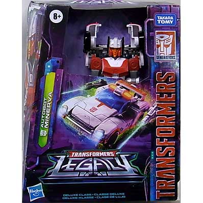 パッケージ破れ特価 HASBRO TRANSFORMERS LEGACY DELUXE CLASS AUTOBOT MINERVA