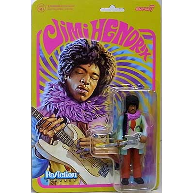 SUPER 7 REACTION FIGURES 3.75インチアクションフィギュア JIMI HENDRIX WAVE 1 JIMI HENDRIX [ARE YOU EXPERIENCED]