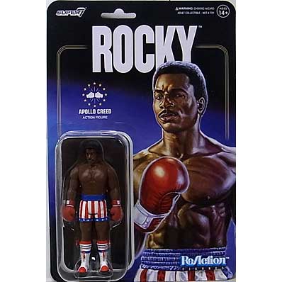 SUPER 7 REACTION FIGURES 3.75インチアクションフィギュア ROCKY WAVE 2 APOLLO CREED [BOXING]