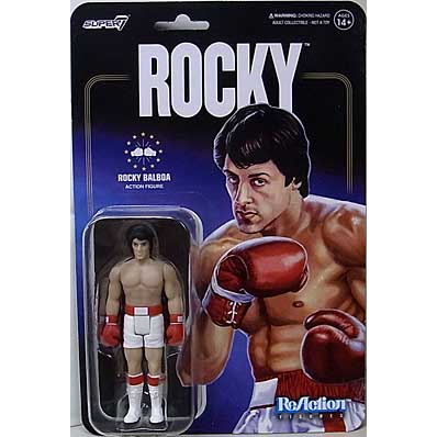 SUPER 7 REACTION FIGURES 3.75インチアクションフィギュア ROCKY WAVE 2 ROCKY BALBOA [BOXING]