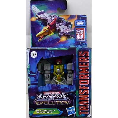 台紙破れ特価 HASBRO TRANSFORMERS LEGACY EVOLUTION CORE CLASS DINOBOT SWOOP