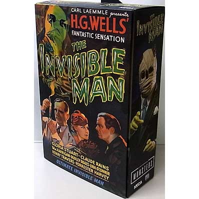 NECA UNIVERSAL MONSTERS 7インチアクションフィギュア ULTIMATE INVISIBLE MAN