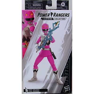 HASBRO POWER RANGERS LIGHTNING COLLECTION 6インチアクションフィギュア LOST GALAXY PINK RANGER