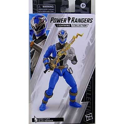 HASBRO POWER RANGERS LIGHTNING COLLECTION 6インチアクションフィギュア DINO FURY BLUE RANGER