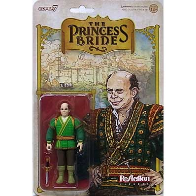 SUPER 7 REACTION FIGURES 3.75インチアクションフィギュア THE PRINCESS BRIDE WAVE 1 VIZZINI