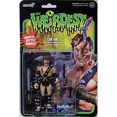 SUPER 7 REACTION FIGURES 3.75インチアクションフィギュア THE WEIRDEST WAVE 1 GOR-IOR