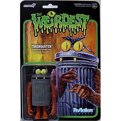 SUPER 7 REACTION FIGURES 3.75インチアクションフィギュア THE WEIRDEST WAVE 1 TRASHQUATCH