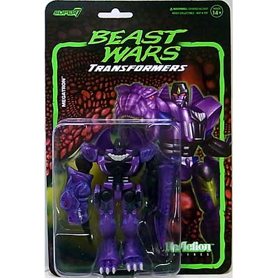 SUPER 7 REACTION FIGURES 3.75インチアクションフィギュア TRANSFORMERS WAVE 7 BEAST WARS MEGATRON