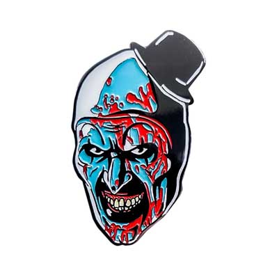 TRICK OR TREAT STUDIOS ENAMEL PIN TERRIFIER 2 ART THE CLOWN