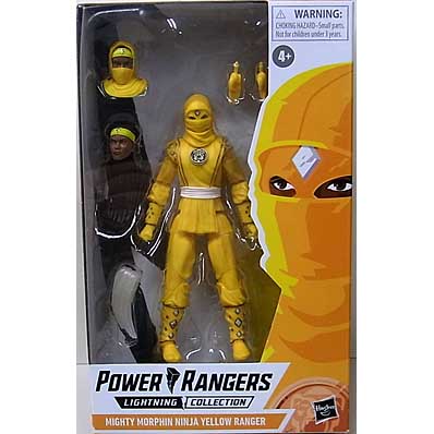 HASBRO POWER RANGERS LIGHTNING COLLECTION 6インチアクションフィギュア MIGHTY MORPHIN NINJA YELLOW RANGER