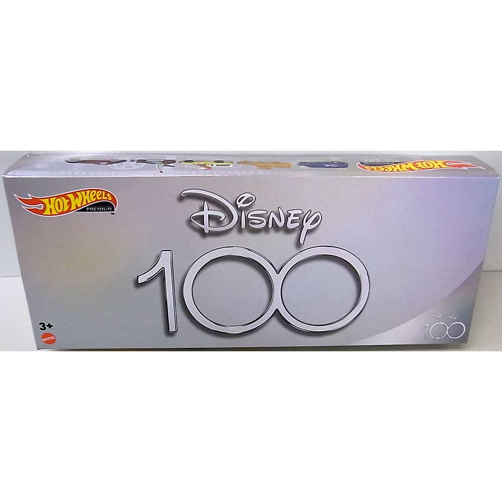 MATTEL HOT WHEELS 1/64スケール PREMIUM DISNEY 100 BUNDLE 5PACK