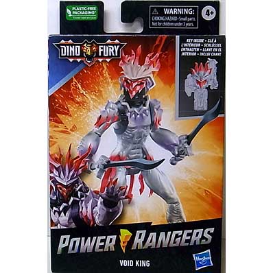 HASBRO POWER RANGERS DINO FURY 6インチアクションフィギュア VOID KING