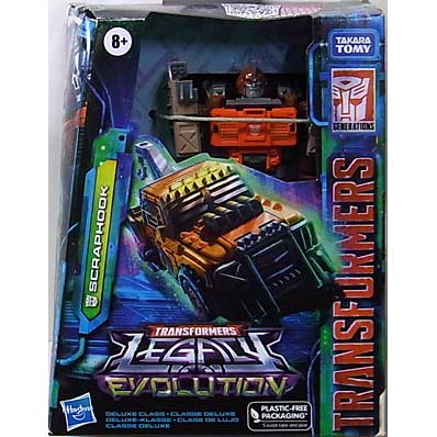 パッケージ傷み特価 HASBRO TRANSFORMERS LEGACY EVOLUTION DELUXE CLASS SCRAPHOOK