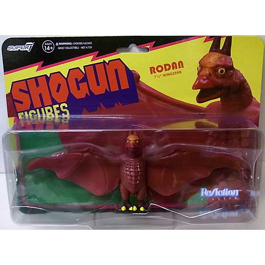 SUPER 7 REACTION FIGURES 3.75インチアクションフィギュア RODAN WAVE 1 SHOGUN RODAN