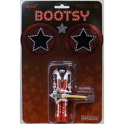 SUPER 7 REACTION FIGURES 3.75インチアクションフィギュア BOOTSY COLLINS [RED & WHITE]