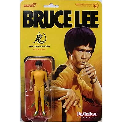 SUPER 7 REACTION FIGURES 3.75インチアクションフィギュア BRUCE LEE WAVE 1 BRUCE LEE [THE CHALLENGER]